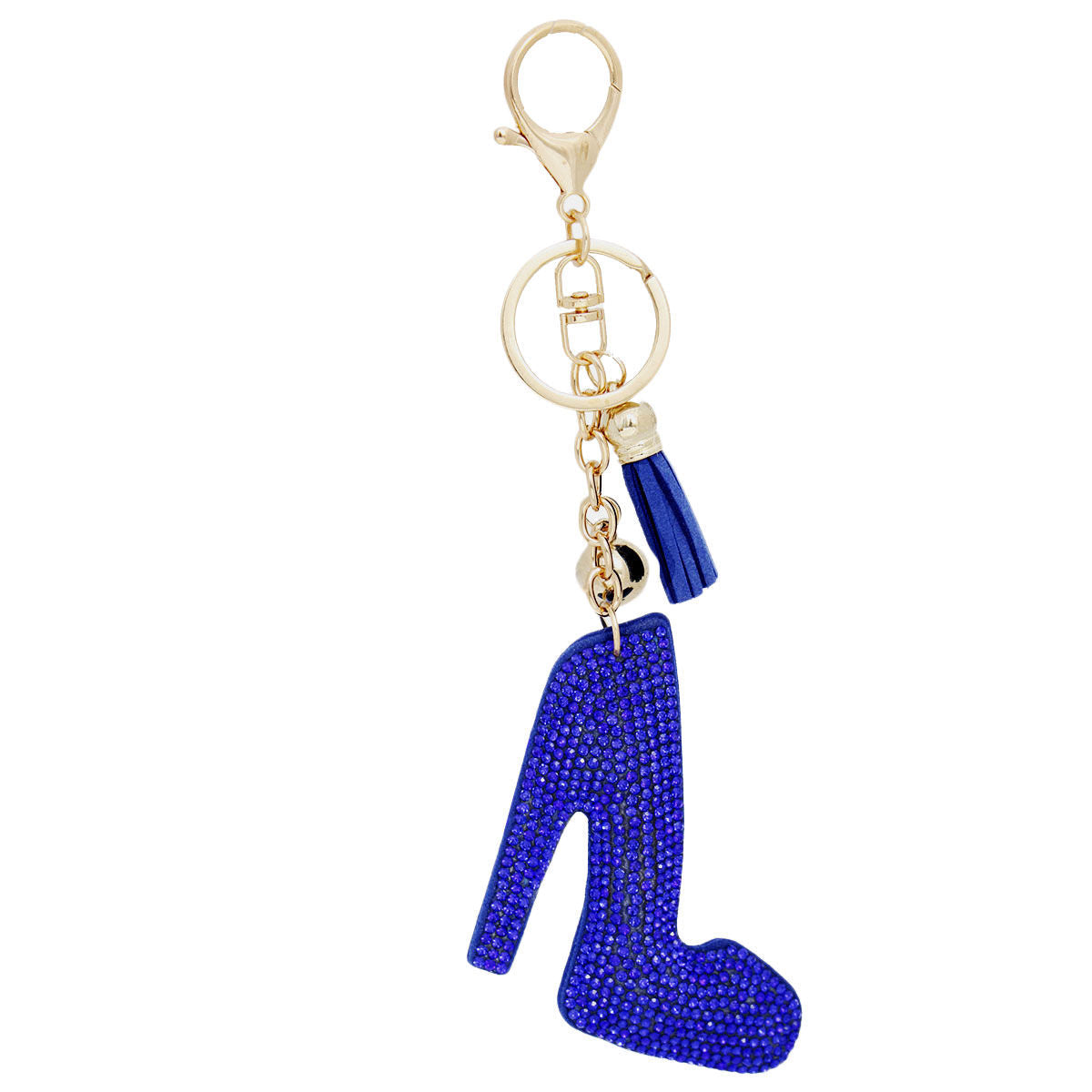 Keychain Clip Blue Stylish Accessory Trendy Fashion Jewelry