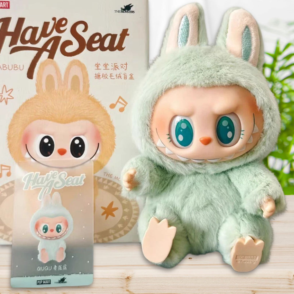 Plush Monster Keychain Bag Charm Blind Box Labubu Lafufu Trendy Accessory