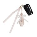 Keychain Clip Pink Ballet Pointe Shoe Purse Charm Stylish Accessory