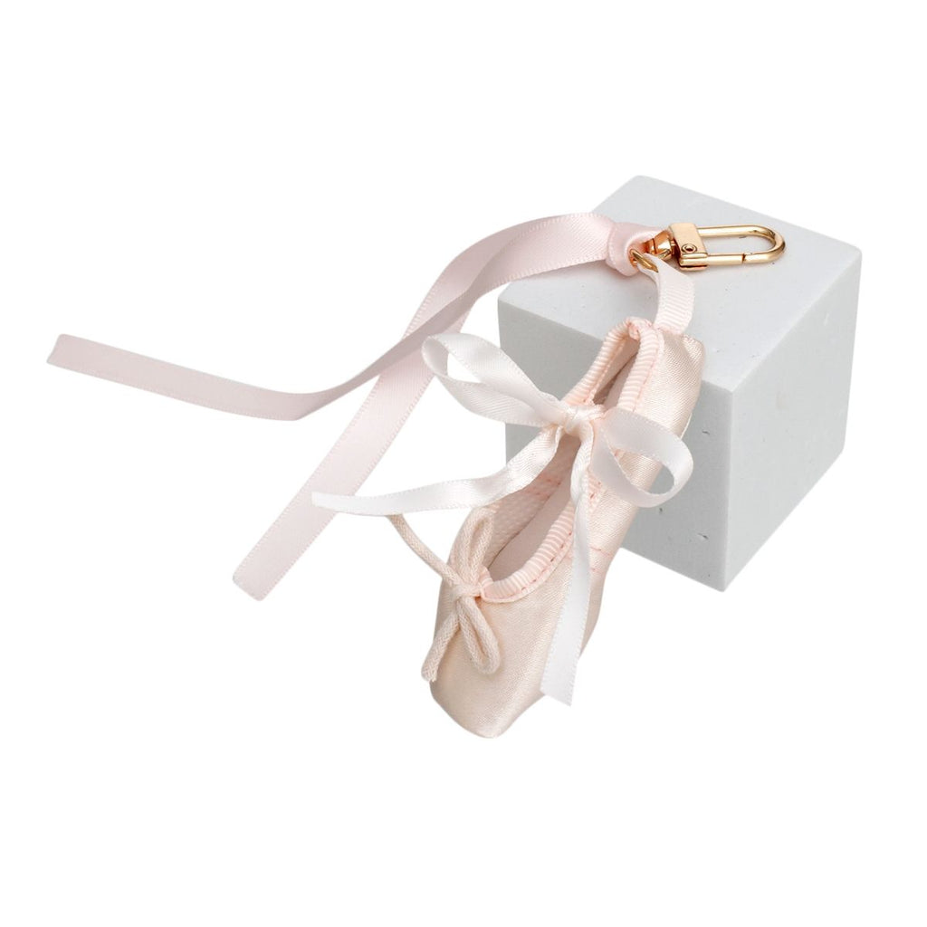 Keychain Clip Pink Ballet Pointe Shoe Purse Charm Stylish Accessory