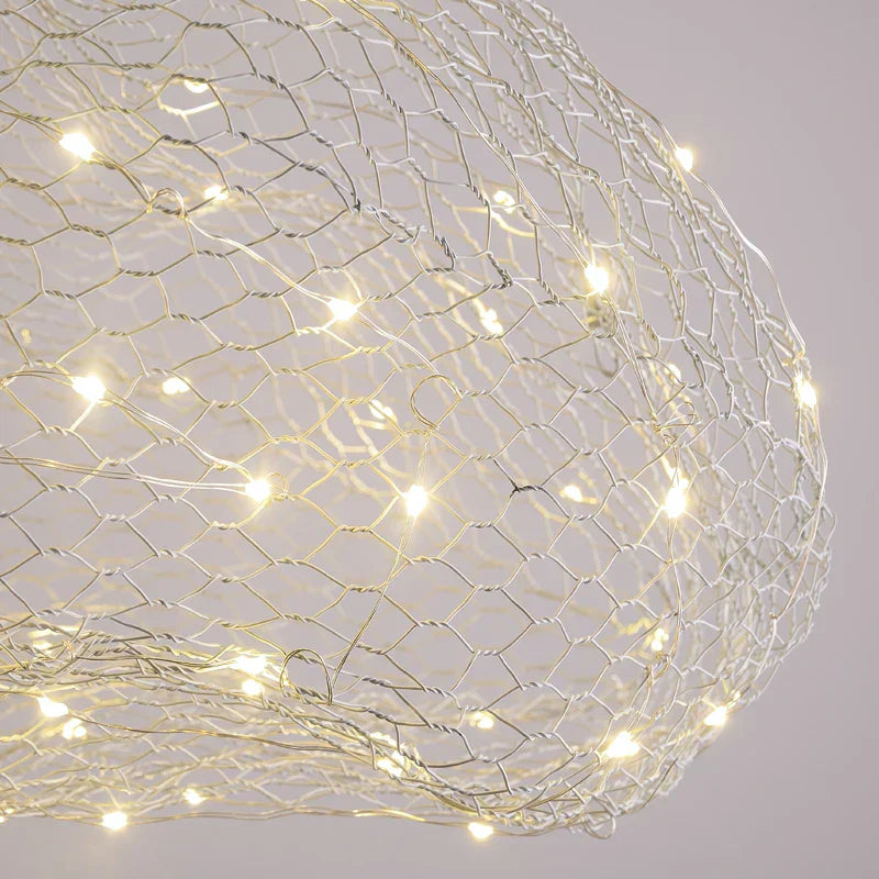 DecorBites™ Gold Cloud Pendant Lights for Home and Restaurant