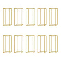 DecorBites™ Gold Metal Wedding Flower Stand Set