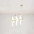 DecorBites™ Gold Origami Bird Island Pendant Lamp for Dining Room Decor