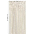 DecorBites™ Hand-woven Macrame Door Curtain Bohemia Wall Hanging Tapestry For Home Window Doorway Bedroom Living Room Wedding Backdrop Decor
