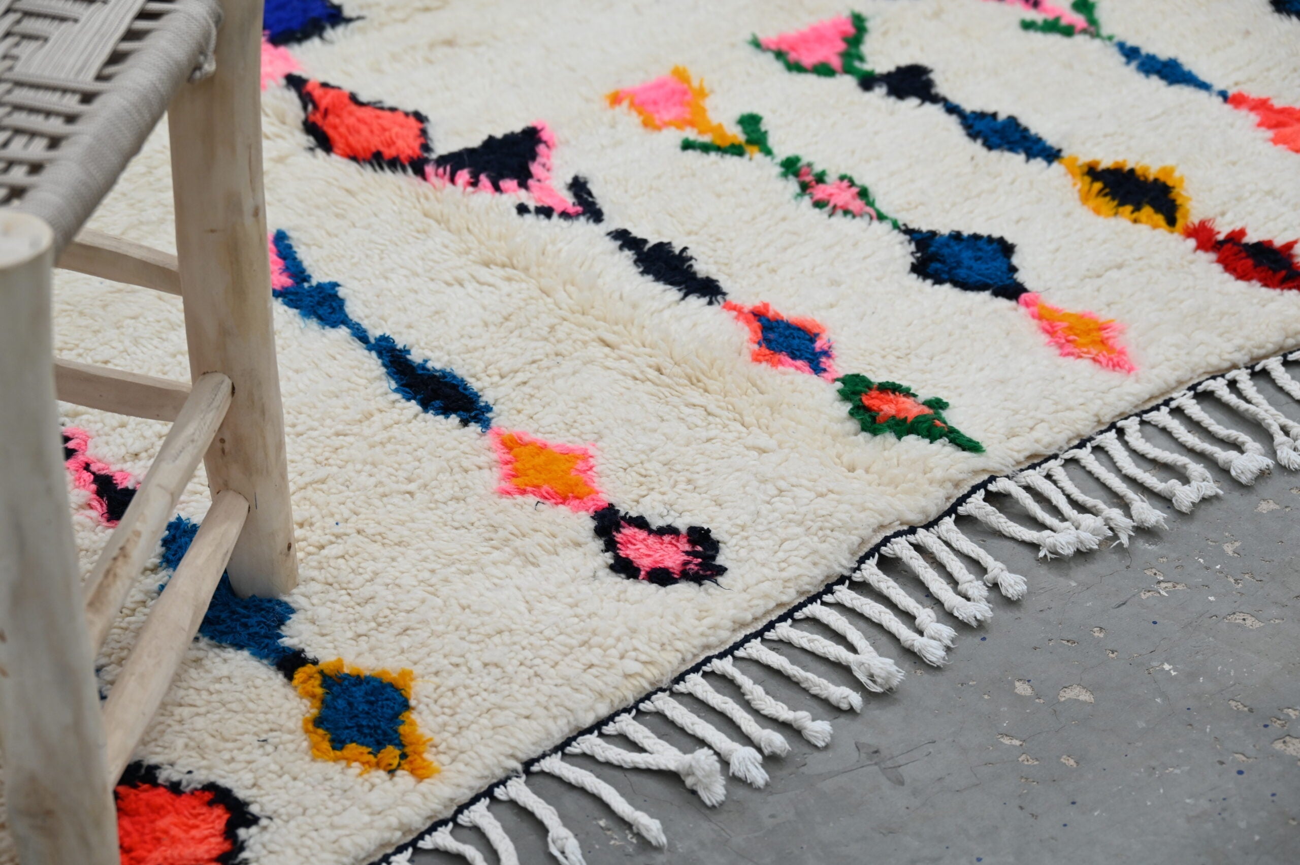 DecorBites™ Handmade Moroccan Azilal Carpet 240x160 cm