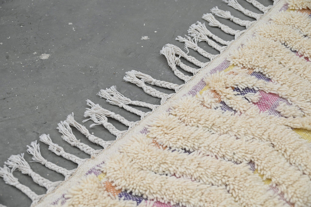 DecorBites™ Handmade Moroccan Azilal Rug, 223x133 cm
