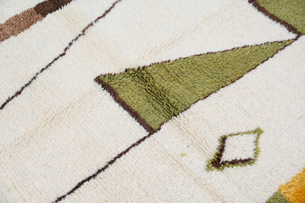 DecorBites™ Handmade Moroccan Azilal Rug - 237x146 cm