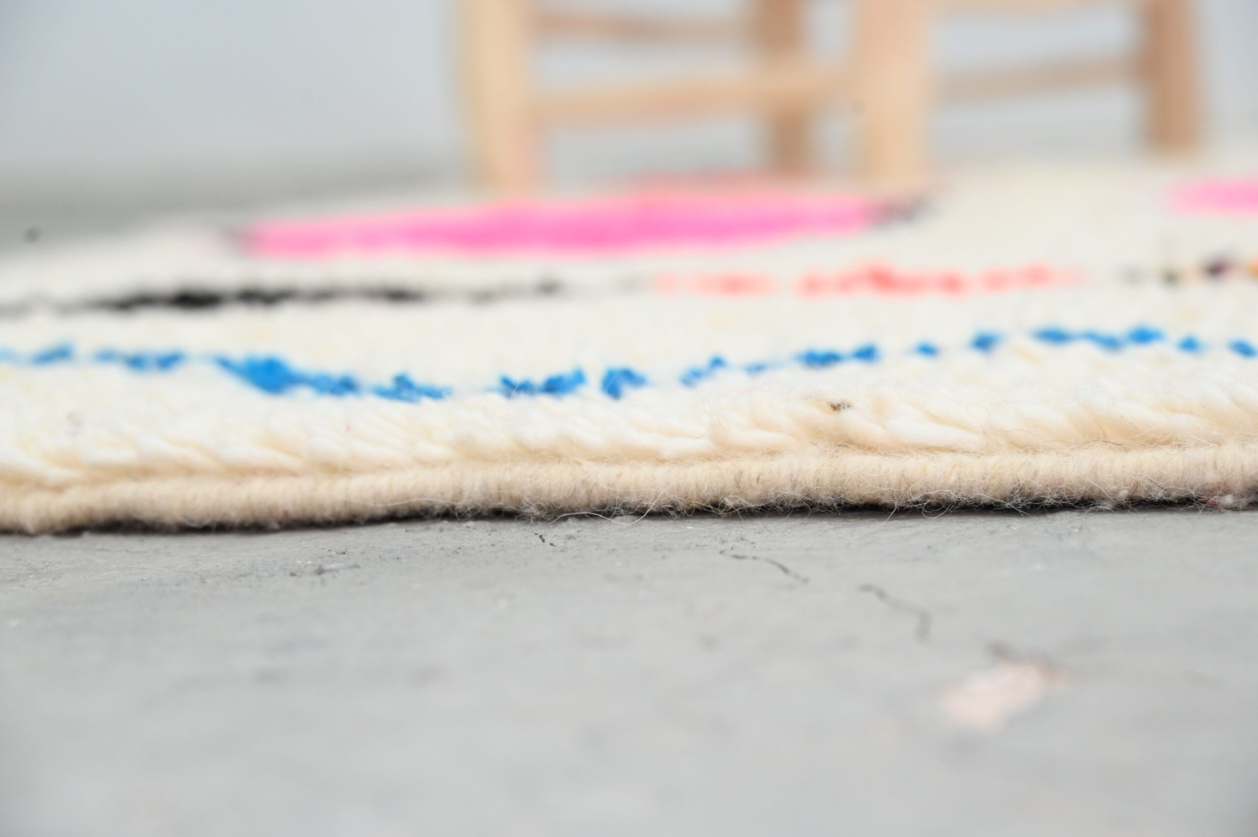 DecorBites™ Handmade Moroccan Azilal Rug - 237x155 cm