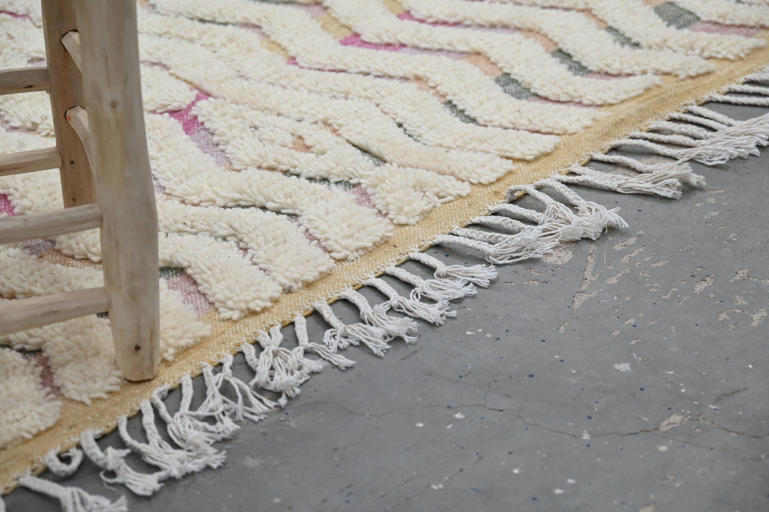 DecorBites™ Handmade Moroccan Azilal Rug - 238x144cm