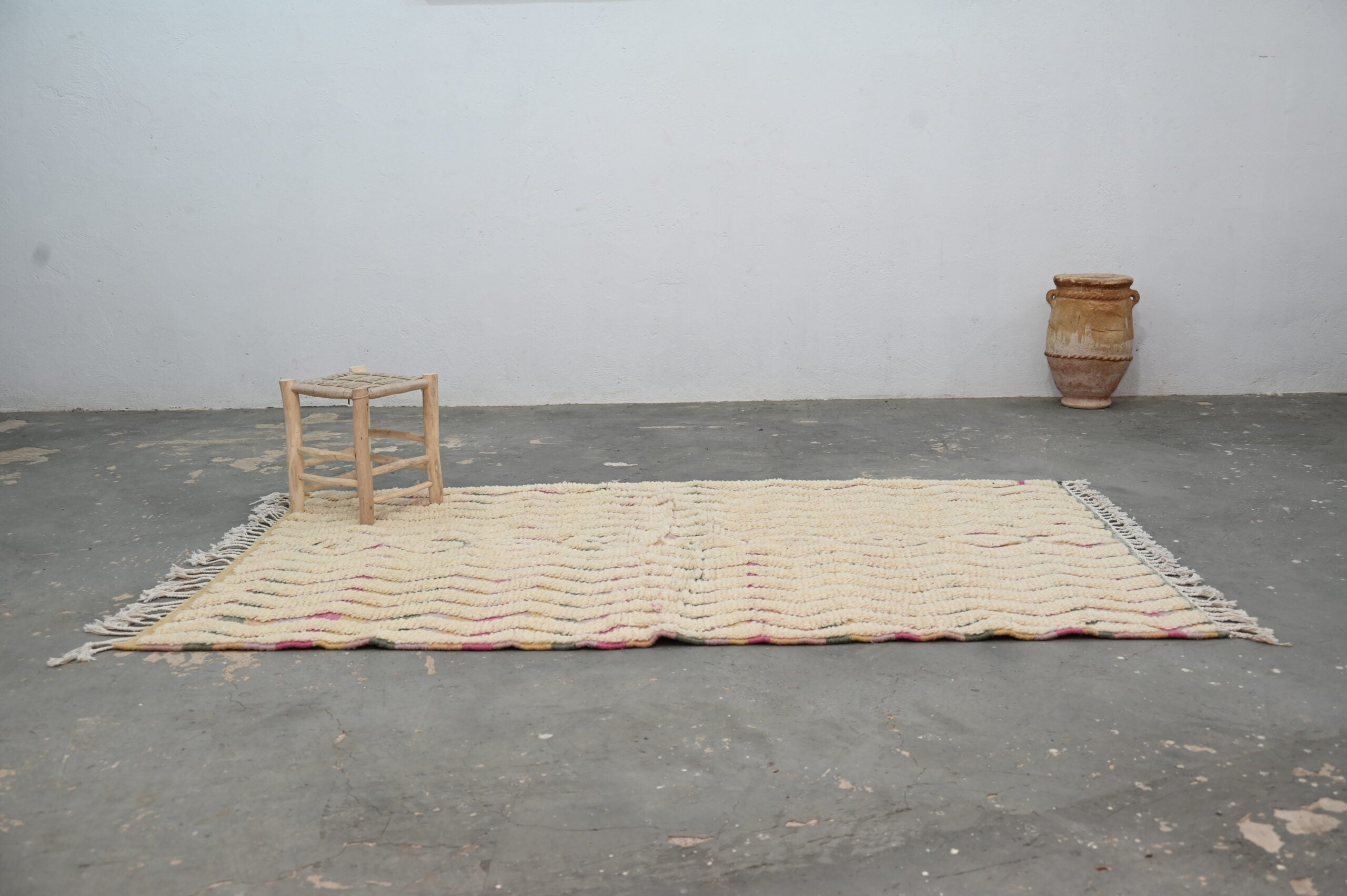 DecorBites™ Handmade Moroccan Azilal Rug - 238x144cm