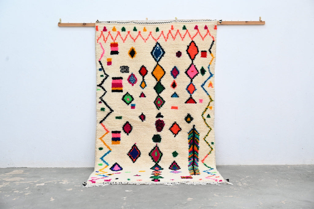 DecorBites™ Handmade Moroccan Azilal Rug 240x144cm