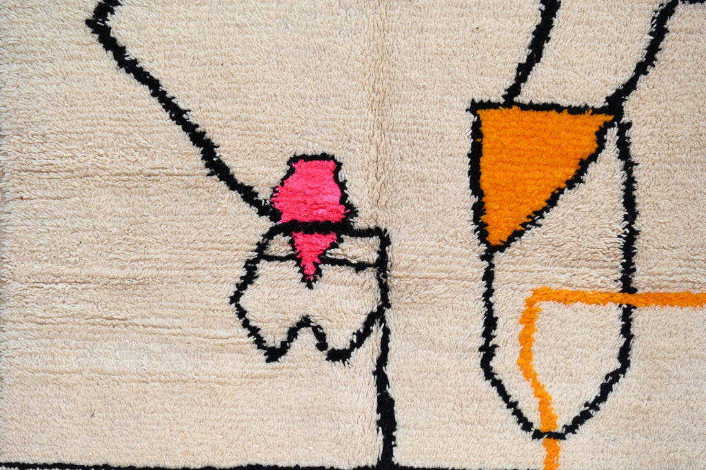 DecorBites™ Handmade Moroccan Azilal Rug 240x152 cm