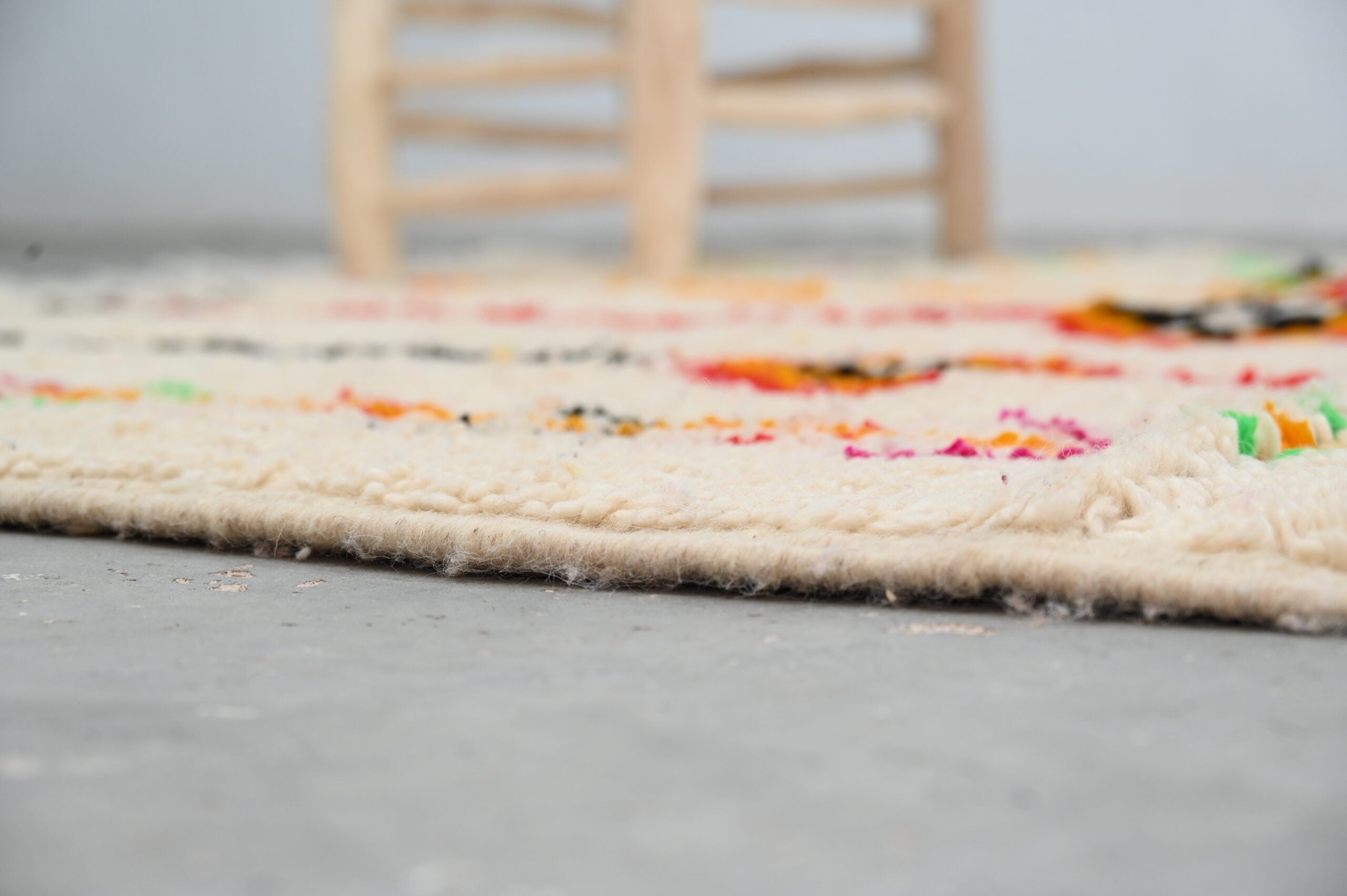 DecorBites™ Handmade Moroccan Azilal Rug 246x146 cm