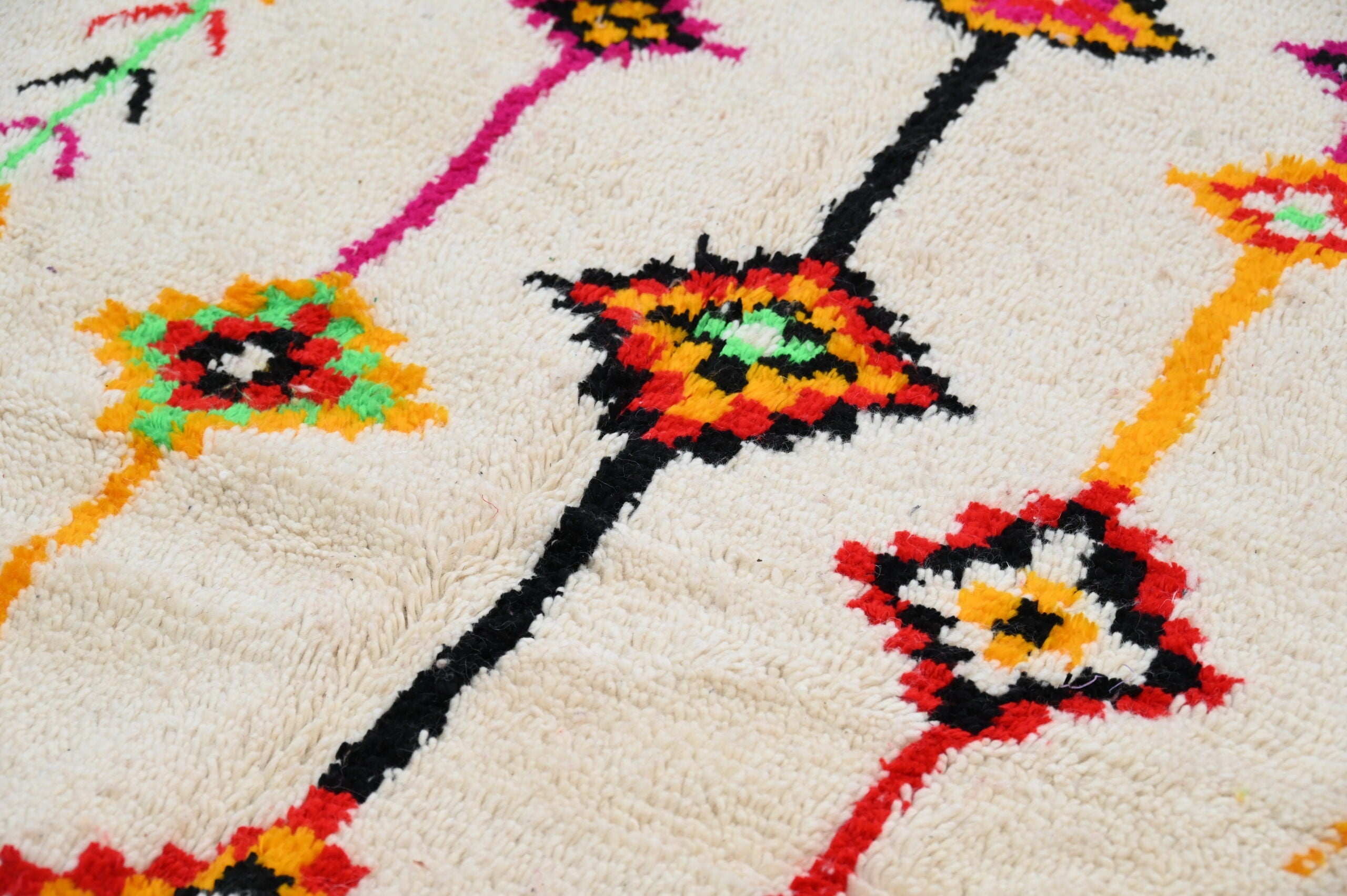 DecorBites™ Handmade Moroccan Azilal Rug 246x146 cm