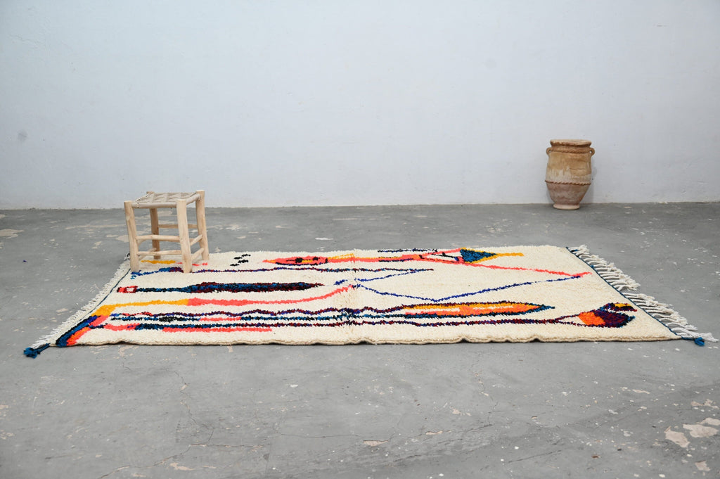 DecorBites™ Handmade Moroccan Azilal Rug - 250x145 cm