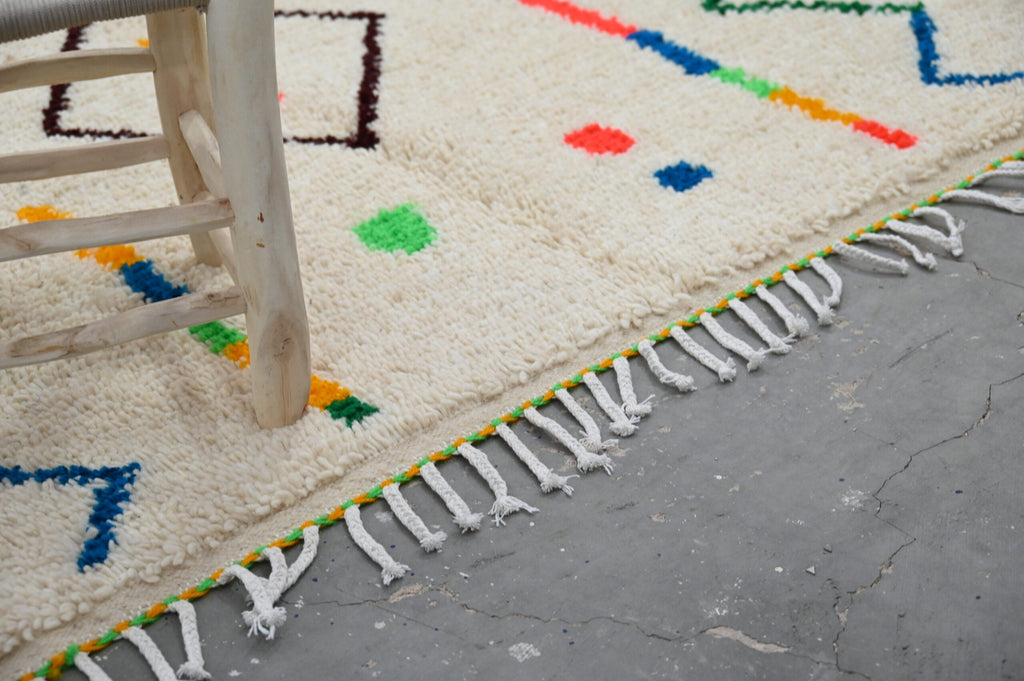 DecorBites™ Handmade Moroccan Azilal Rug 253x150 cm