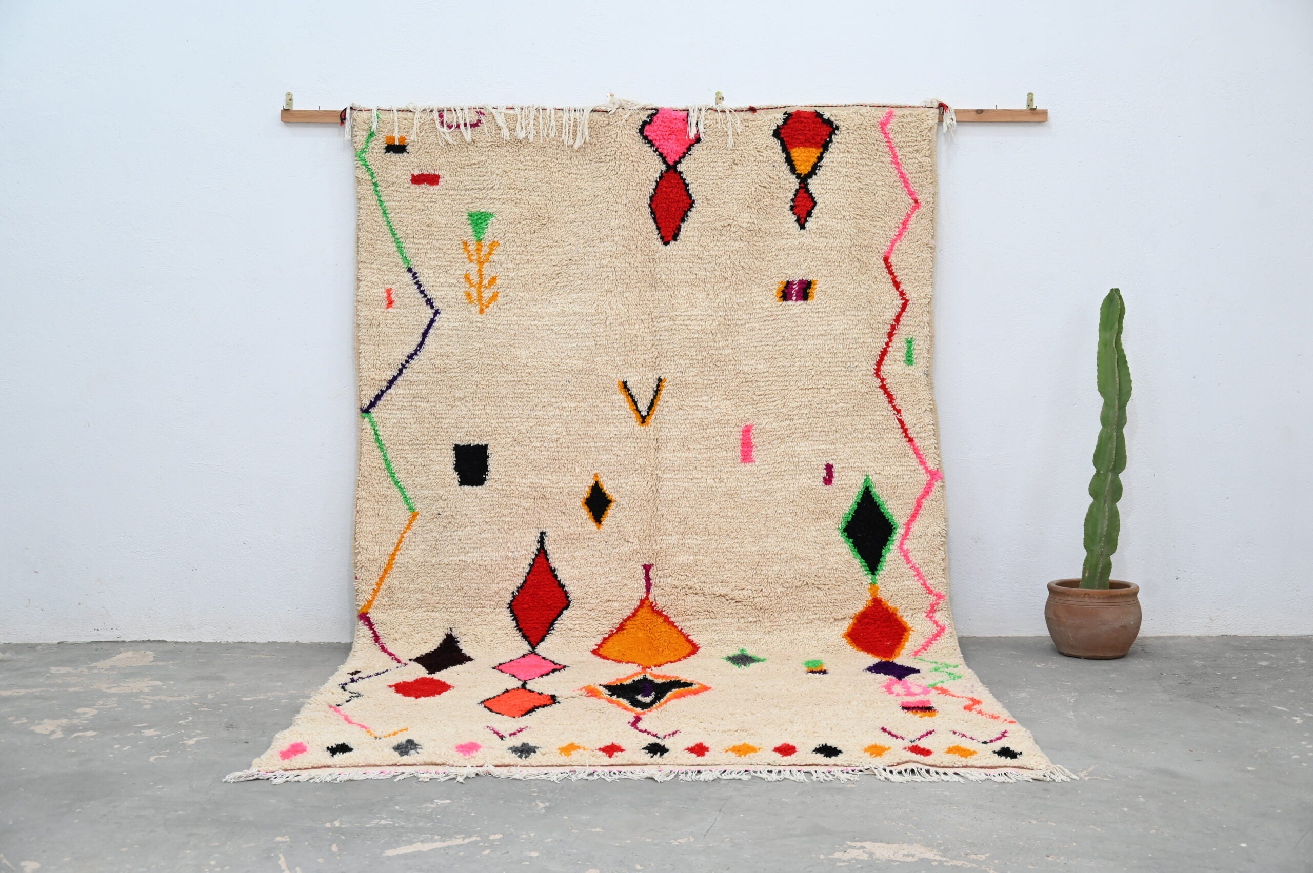 DecorBites™ Handmade Moroccan Azilal Rug 309x195cm