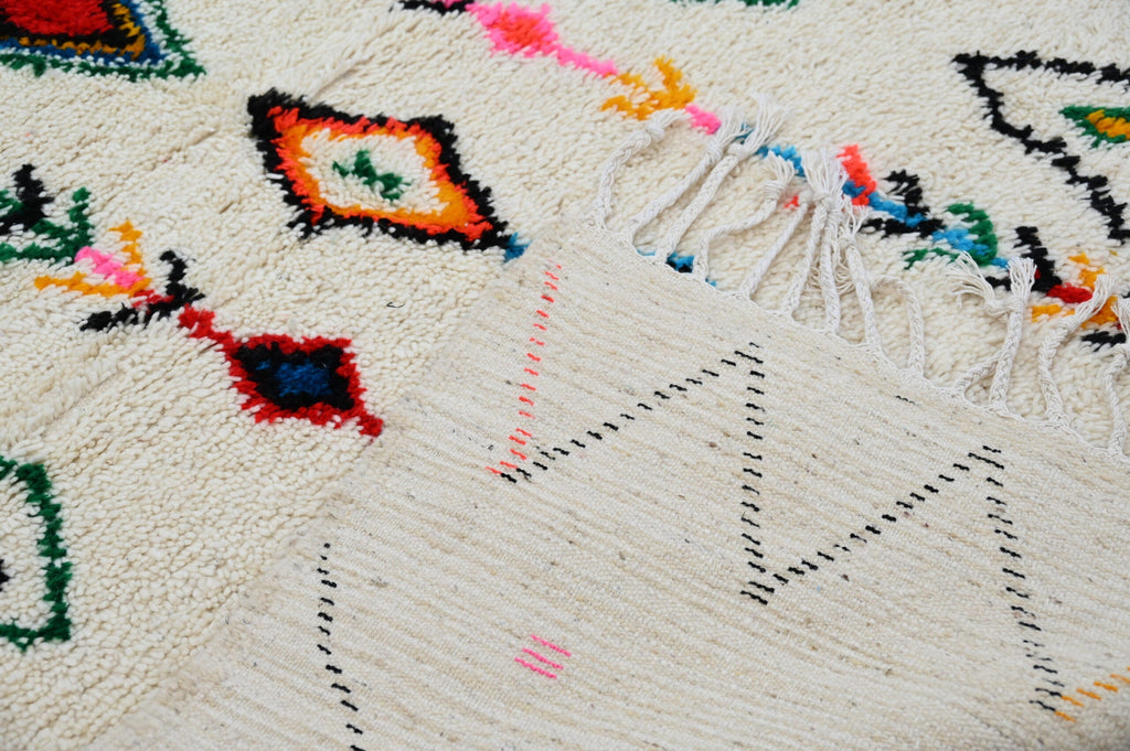 DecorBites™ Handmade Moroccan Traditional Azilal Rug 240x150cm