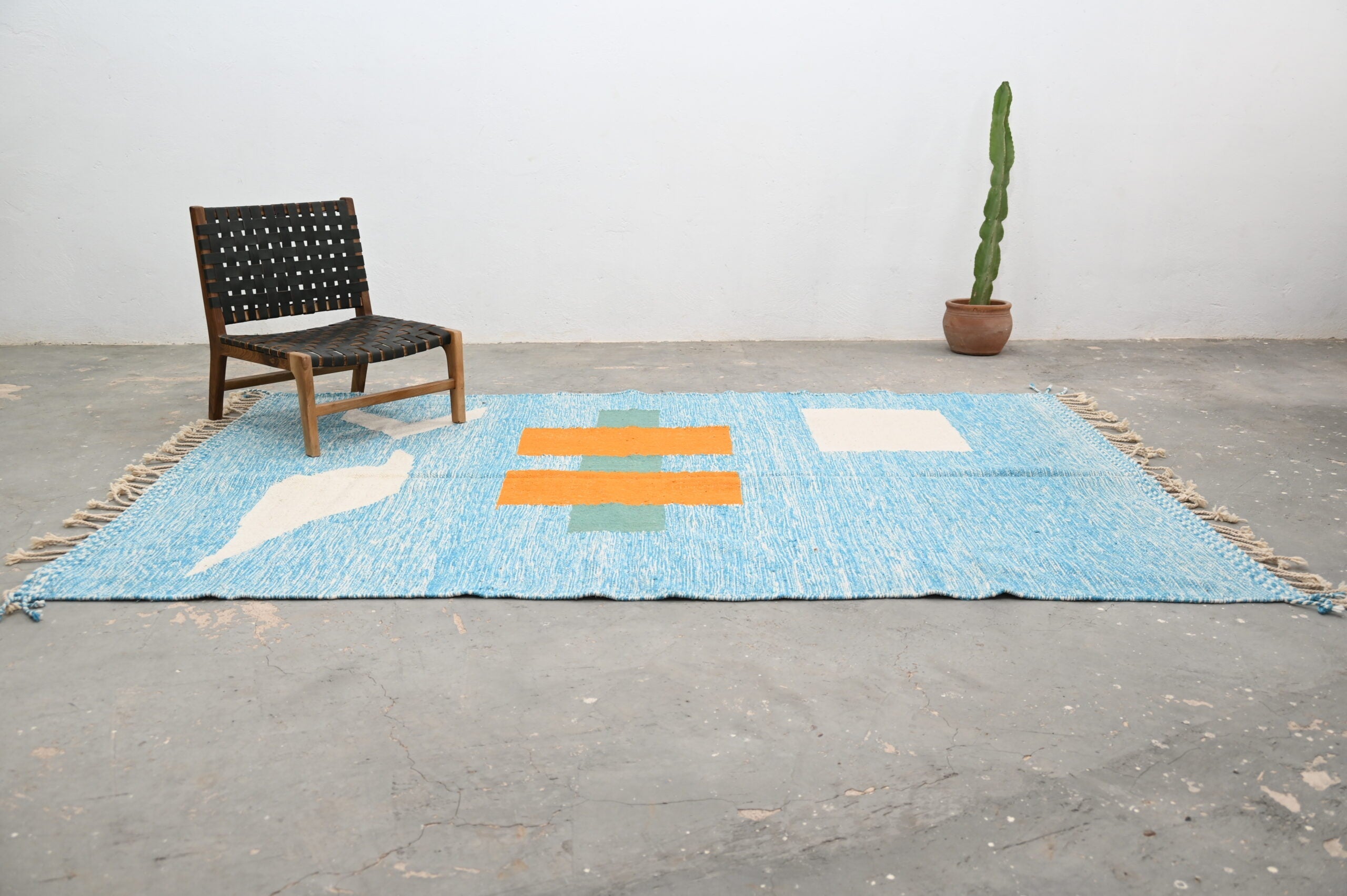 DecorBites™ Handmade Moroccan Traditional Azilal Rug 300x200cm