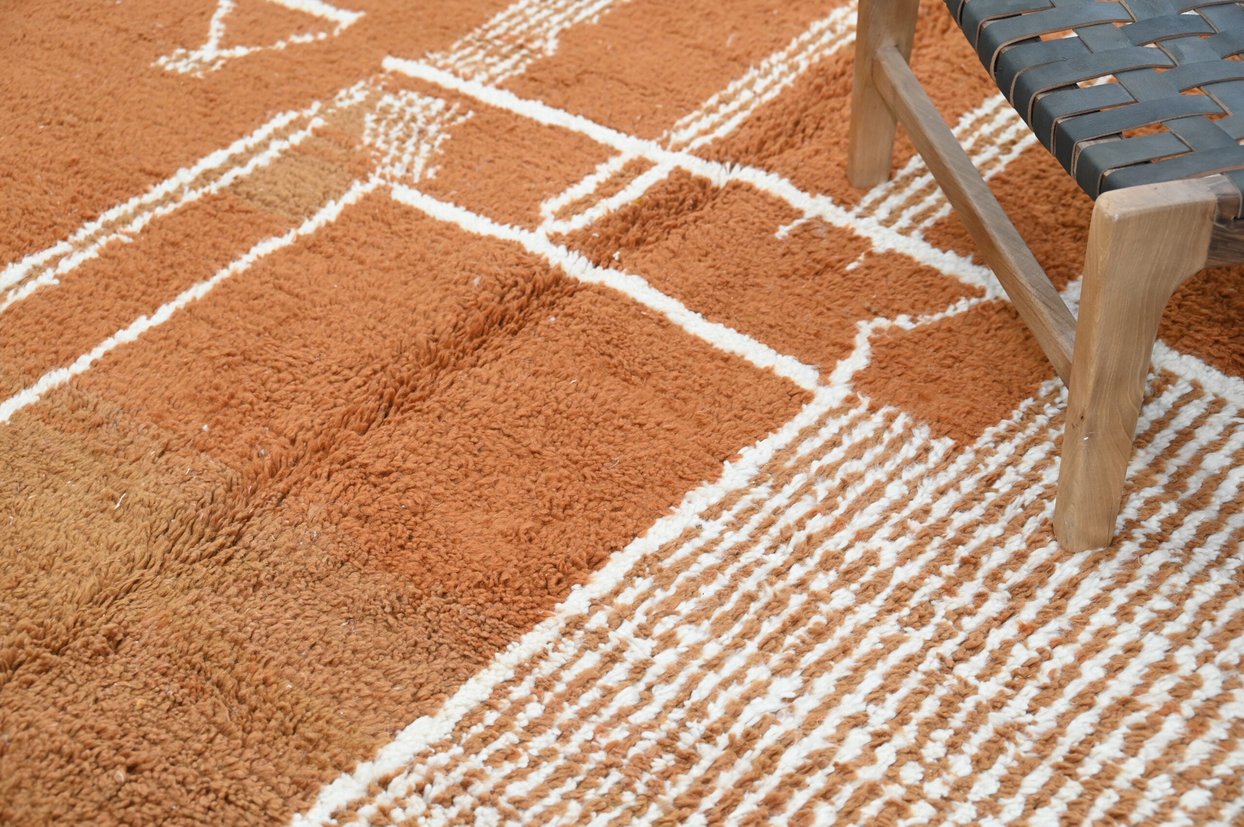 DecorBites™ Handmade Moroccan Traditional Azilal Rug - 328x197cm