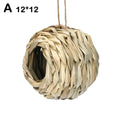 DecorBites™ Handwoven Parrot Bird Nest for Outdoor Gardens