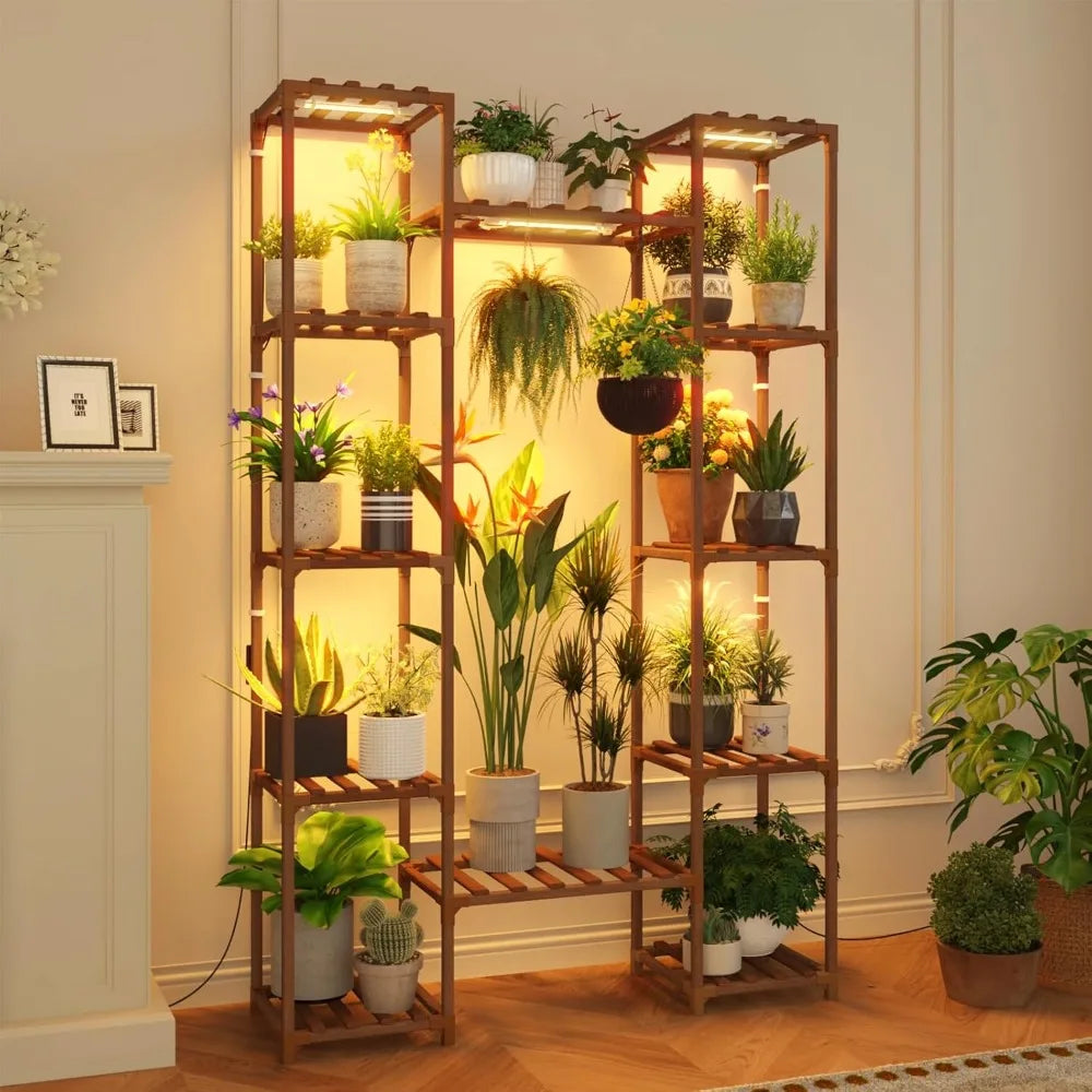 DecorBites™ Indoor Plant Grow Lights with 12 Tiers, 62.2'' Tall
