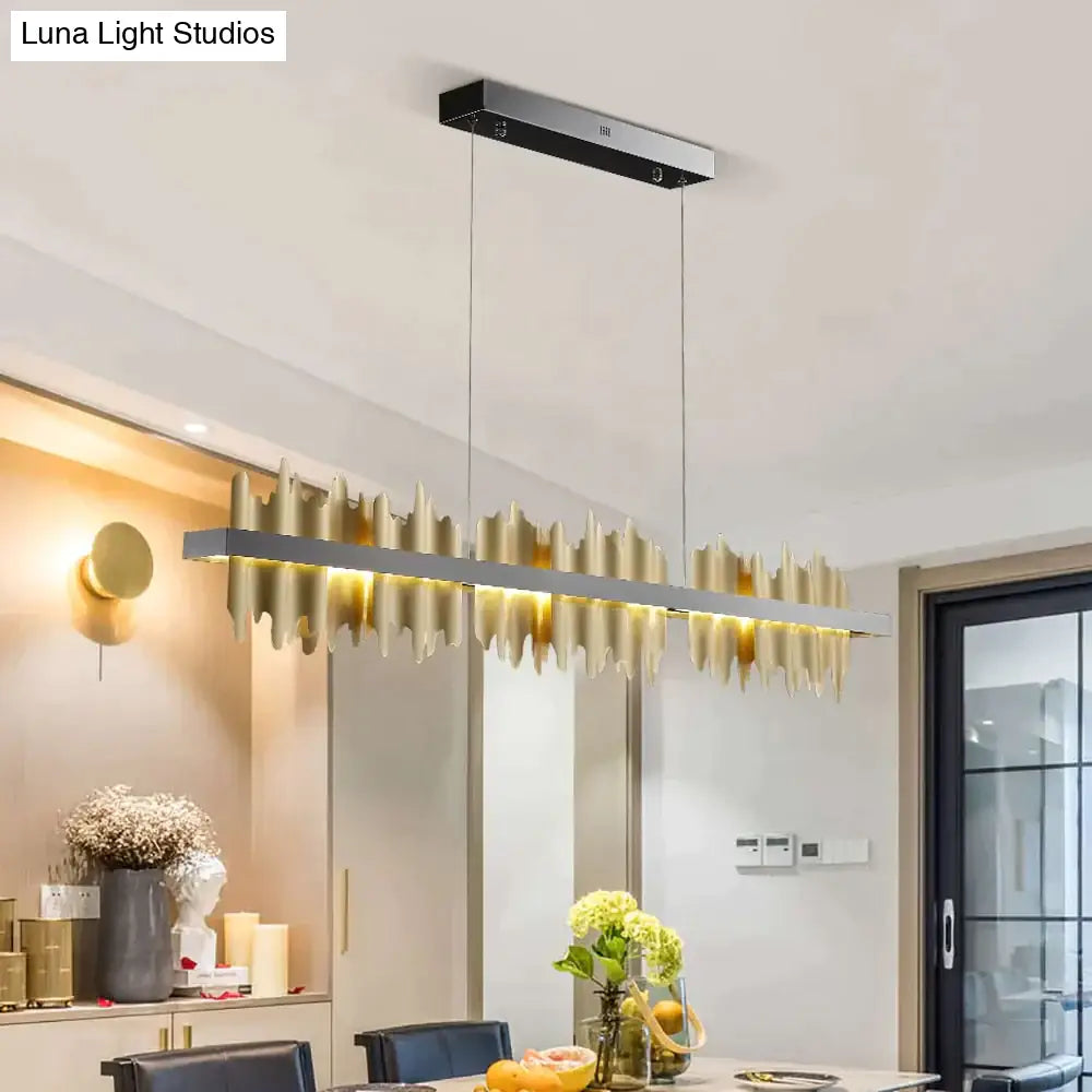DecorBites™ Irene - Iceberg Design Modern LED Chandelier Lighting For Dining Room