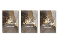DecorBites™ Islamic Ayatul Kursi Canvas Wall Art