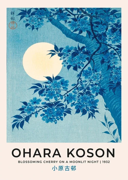 DecorBites™ Japanese Hokusai Landscape Art Poster Print - Home Decor