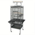 DecorBites™ Large 61" Bird Cage - Non-Toxic Steel, Easy Assembly