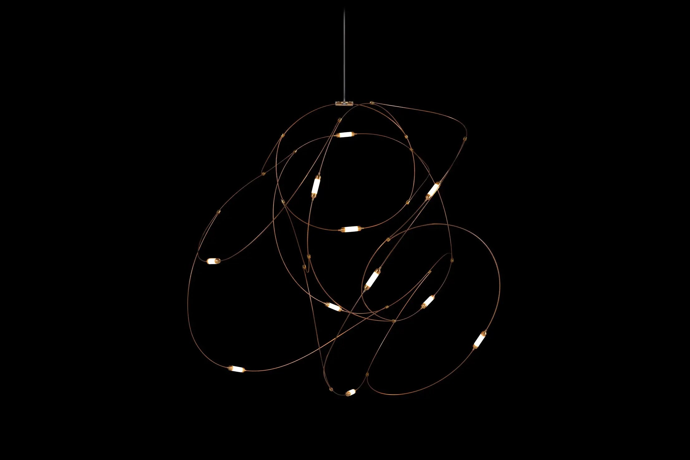 DecorBites™ LED Firefly Chandelier for Hotel and Kitchen