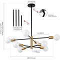 DecorBites™ LED Magic Bean Chandelier for Indoor Lighting