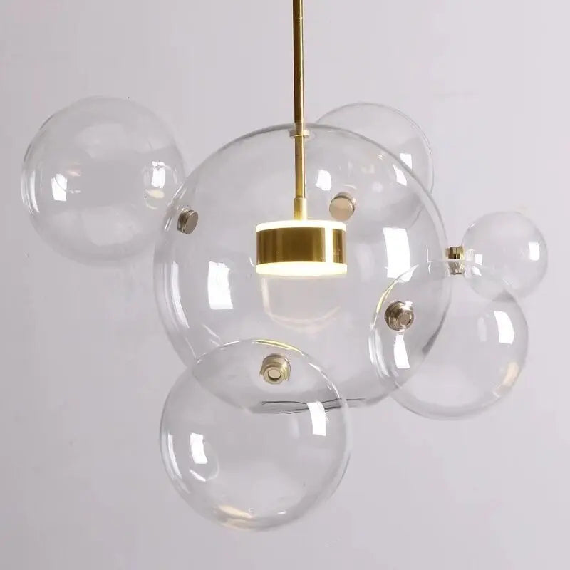 DecorBites™ LED Nordic Bubble Chandelier for Home Lighting