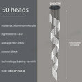 DecorBites™ LED Spiral Ceiling Chandelier for Home Lighting