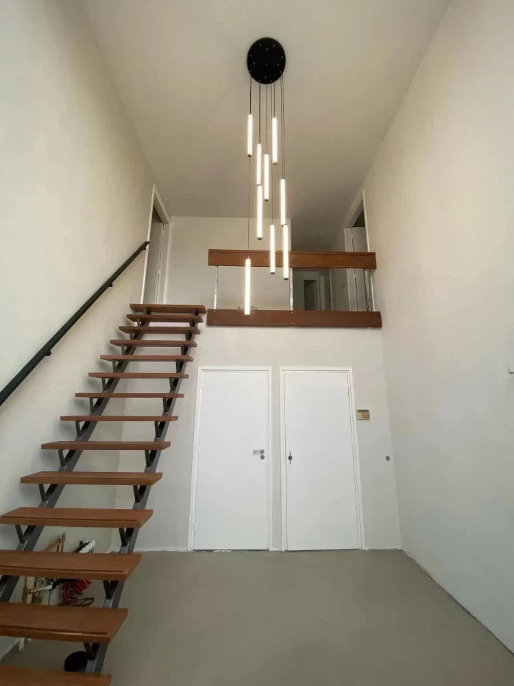 DecorBites™ LED Spiral Ceiling Chandelier for Home Lighting