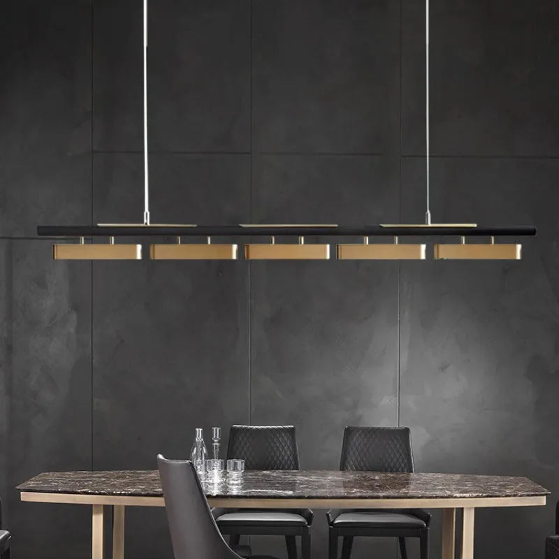 DecorBites™ LED Strip Pendant Lights for Modern Home Dining