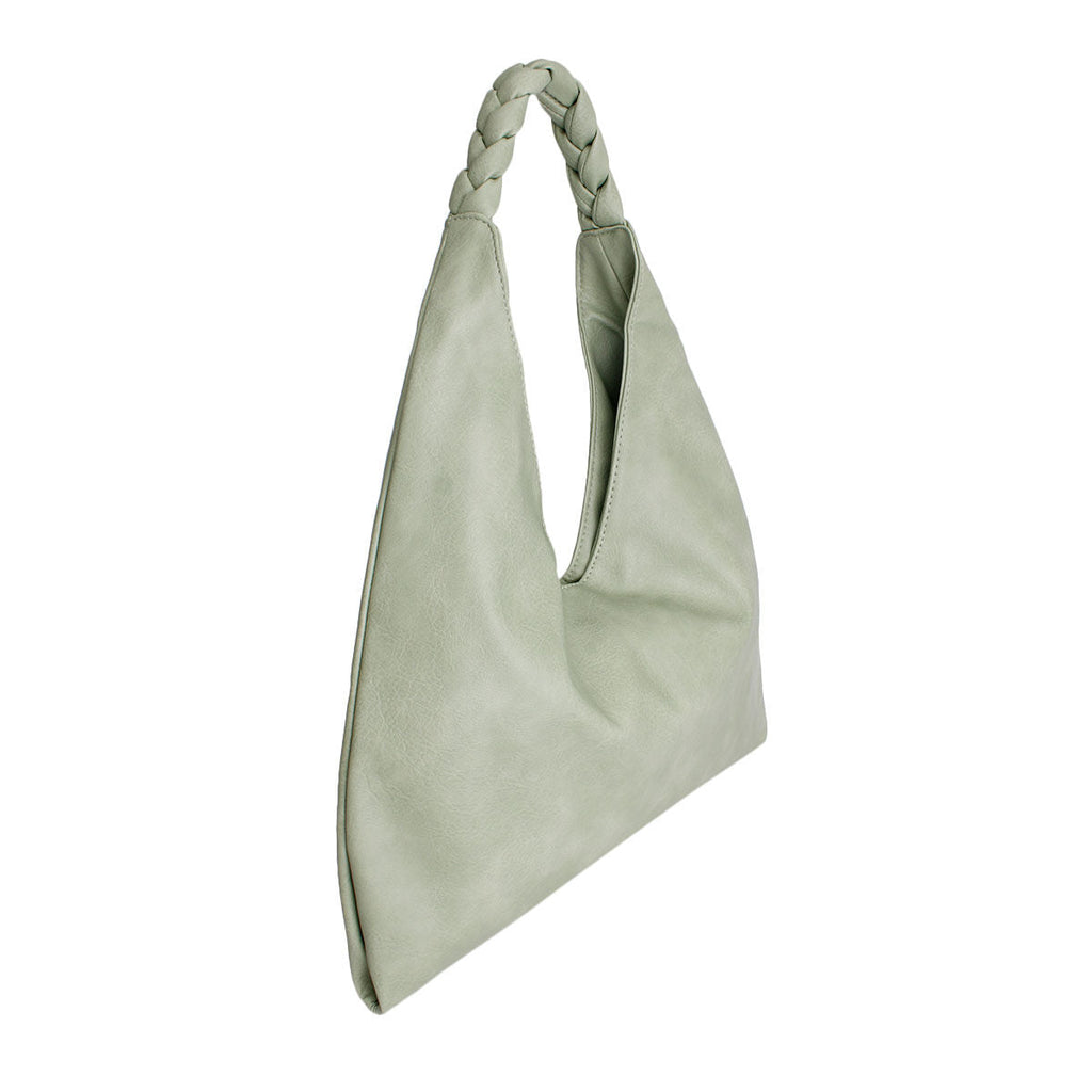 Fashion Handbag Braided Hobo Bag Green Stylish Casual