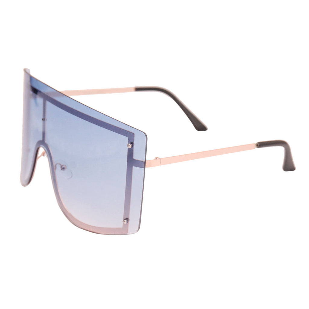 Signature Shades Ocean Blue Stylish Sunglasses