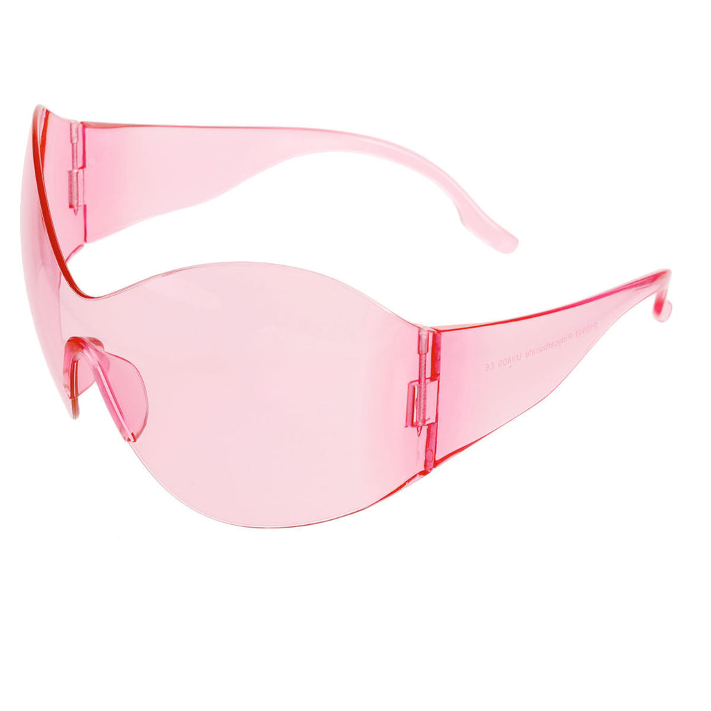 Women’s Pink Butterfly Mask Sunglasses Stylish Eyewear