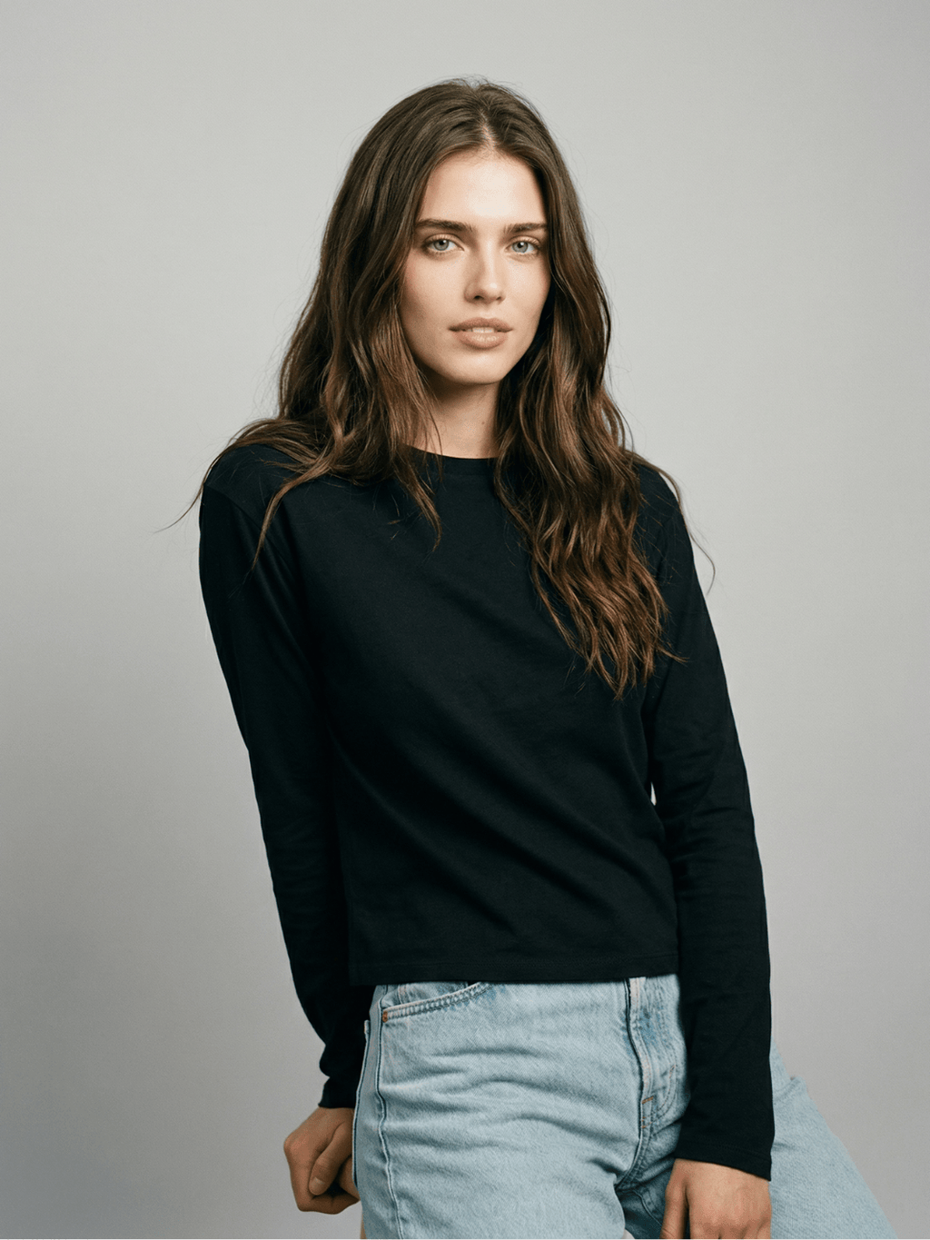 Long Sleeve Boxy Tee