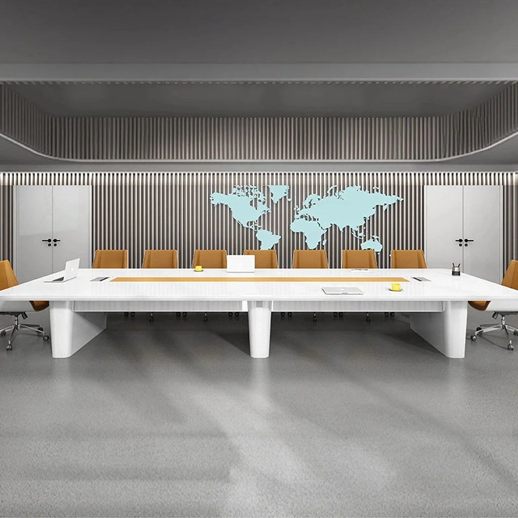 Lynix · White Conference Room Table