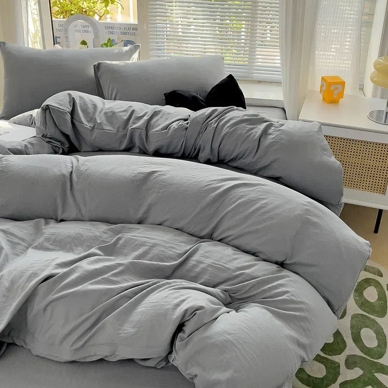 DecorBites™ Luxurious 4-Piece Cotton Bedding Set