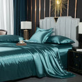 DecorBites™ Luxurious Nordic Silk Bedding Set for Couples