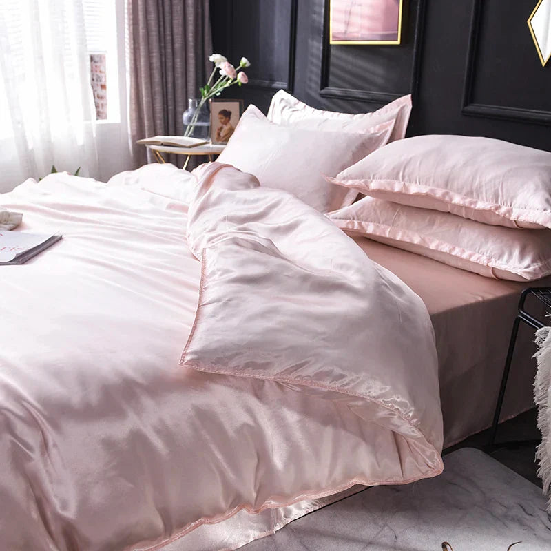 DecorBites™ Luxurious Silk Bedding Set - Multiple Sizes