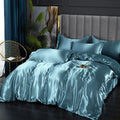 DecorBites™ Luxurious Silk Bedding Set, Various Sizes