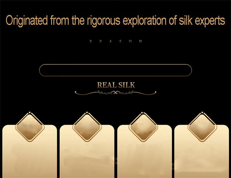 DecorBites™ Luxurious Silk Queen Size Bedding Set