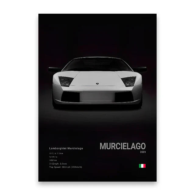 DecorBites™ Luxury Car Canvas Wall Art Print