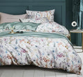 DecorBites™ Luxury Egyptian Cotton Bedding Set - Flamingo Leaf Pattern