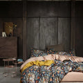 DecorBites™ Luxury Egyptian Cotton Bedding Set with Flamingo Leaf Pattern