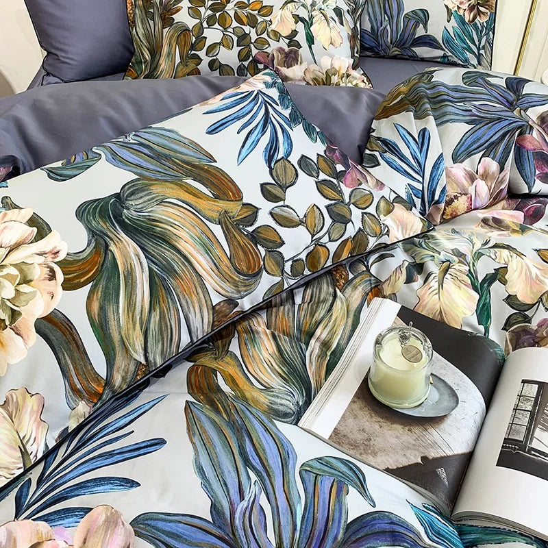 DecorBites™ Luxury Egyptian Cotton Flamingo Bedding Set